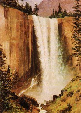 Yosemite Falls, Albert Bierstadt